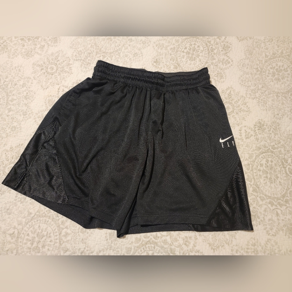 Girls Nike Dri-FIT ISoFly Black Shorts